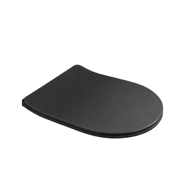 Wc daska softclose AXA - GLOMP [319107][black,matt]